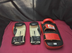 A Pair of professional boxing gloves 