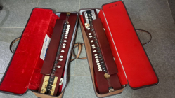 A Pair of Vintage Suzuki Sitars in original cases (c. 1970x-1980s)