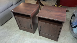 A Pair of bedside cabinets 56x42 cm