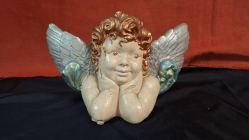 Cherub figures plaque