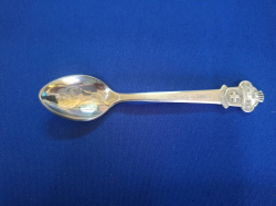 Vintage Rolex Bucherer W/Cross Lucerne Tea spoon Geneva Switzerland. 