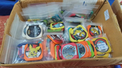 135 Tretta arcade game chips and tokens Japanese 