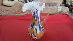unusual limited edition Murano vase. 31 cm high