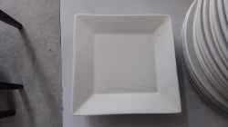 5 square side plates 
W17.9cm.