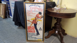 An original framed vintage AUSTRALIAN DAYBILL POSTER for the 1965 film WHEN THE BOYS MEET THE GIRLS.
(13in x 30in approx).