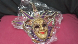 Joker purple mask