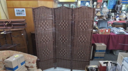 3 Panel Folding Privacy Screen ,Brown.
H146.5W118cm.