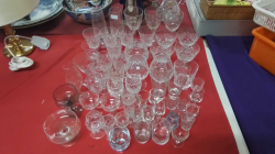 A Box of crystal glasses 56 piece. 