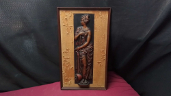Barbedienne Bronze style Plaques of Nymphs.
H51 W30cm.