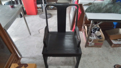 A Nice single antique hall chair.