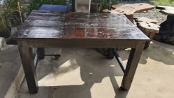 A very heavy dining Table. 
79x128x75cm.