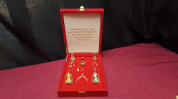 A Selection of Amuets some gold and Silver