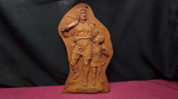 A William Tell plaque.
38x20cm.