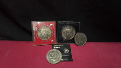 4 Commemorative Royal coins 
