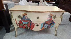 A vintage Louis-style chest 