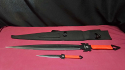 Set if two pieces Ninja Sword and knife. 