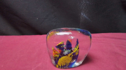 Murano Art glass Aquarium paperweights 